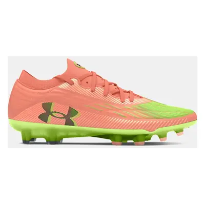 Chaussure de foot Under Armour Magnetico Elite 4 FG pour homme Flare Orange / Flare Orange / Noi