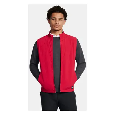 Veste sans manches isolante Under Armour Drive Pro Storm Lightweight pour homme Rouge / Metalliq