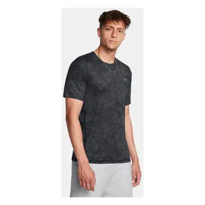 Haut à manches courtes imprimé Under Armour Vanish Elite Vent pour homme Noir / Noir XXL