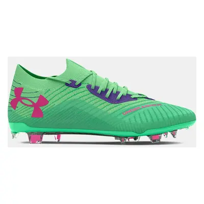 Chaussure de foot Under Armour Shadow Elite 2 Sol ferme pour homme Matrix Vert / Vapor Vert / As