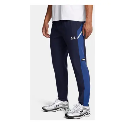 Pantalon utilitaire Under Armour Woven pour homme Midnight Bleu Marine / Tech Bleu / réfléchissa