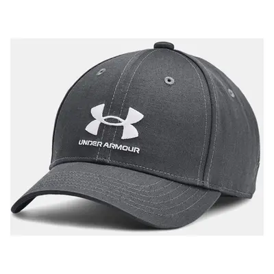 Casquette réglable Under Armour Branded pour garçon Pitch Gris / Blanc TAILLE UNIQUE