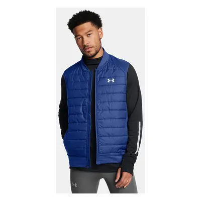 Veste sans manches isolante Under Armour Launch pour homme Tech Bleu / réfléchissant XL