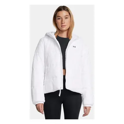 Veste isolante Under Armour Lightweight pour femme Blanc / Noir L