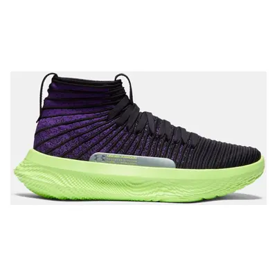 Chaussure de basket Under Armour FUTR X ELITE Start Of Season unisexe Noir / Morph Vert / Mauve 