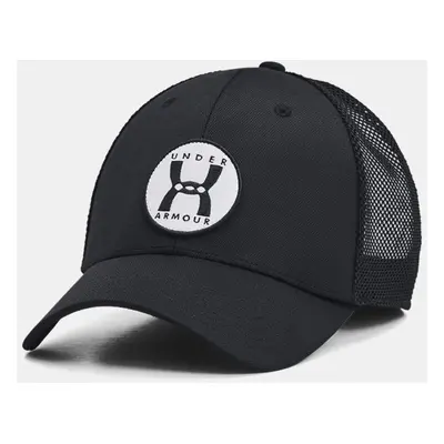 Casquette trucker Under Armour Blitzing pour homme Noir / Noir / Blanc TAILLE UNIQUE