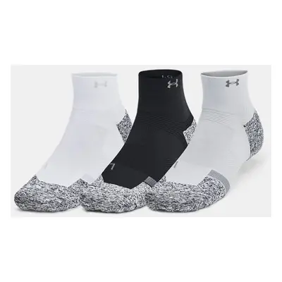 Chaussettes mi-hautes Under Armour ArmourDry™ Pro unisexes (lot de 3 paires) Noir / Blanc / Cast