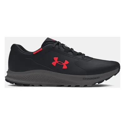 Chaussure de course Under Armour Bandit Trail 3 pour homme Noir / Noir / Racer Rouge 42