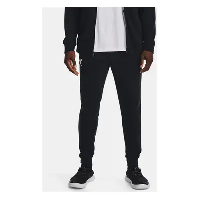 Pantalon de jogging Under Armour Rival Terry pour homme Noir / Onyx Blanc L