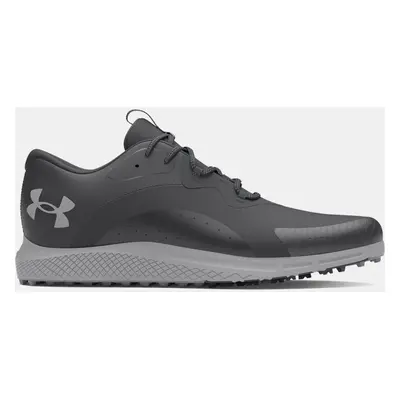 Chaussure de golf sans pointes Under Armour Charged Draw 2 pour homme Noir / Noir / Mod Gris 44