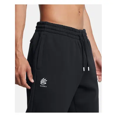 Pantalon de jogging Curry Splash pour homme Noir / Blanc Clay L