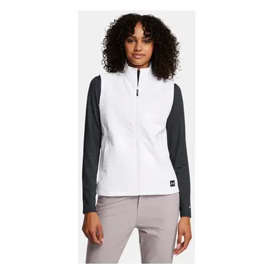 Veste sans manches isolante Under Armour Drive Pro Storm Lightweight pour femme Blanc / Metalliq