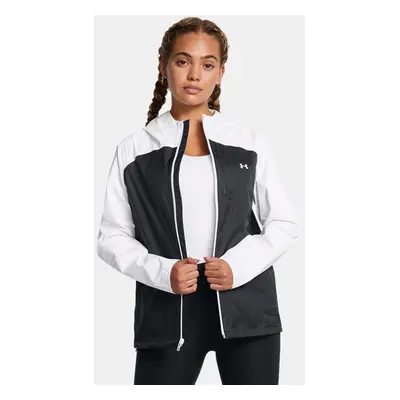 Veste Under Armour Stormproof Cloudstrike pour femme Noir / Blanc / Blanc L