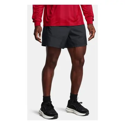 Short Under Armour Terrace96 Woven pour homme Noir / Noir XXL