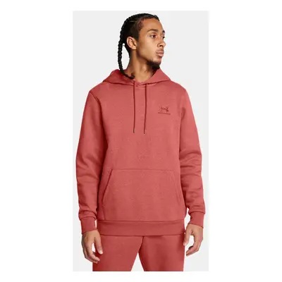 Sweat à capuche Under Armour Icon Fleece pour homme Earthen Orange Light Heather / Earthen Orang