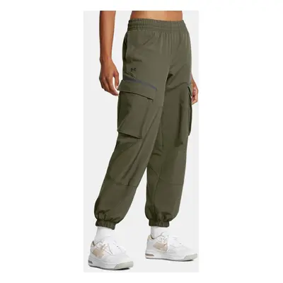 Pantalon cargo Under Armour Unstoppable pour femme Marine OD Vert / Noir L