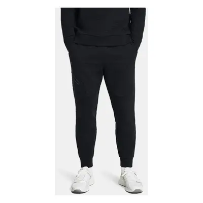 Pantalon de jogging Under Armour Unstoppable Fleece Grid pour homme Noir / Noir L