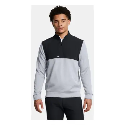 Haut ½ zip Under Armour Drive Storm SweaterFleece pour homme Acier / Mod Gris / Blanc L