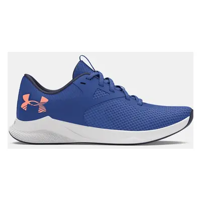 Chaussure de training Under Armour Charged Aurora 2 pour femme Tech Bleu / Distant Gris / Flare 