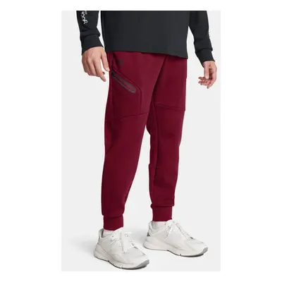 Pantalon de jogging Under Armour Unstoppable Fleece pour homme Cardinal / Noir L