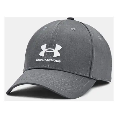 Casquette réglable Under Armour Branded pour homme Pitch Gris / Blanc TAILLE UNIQUE