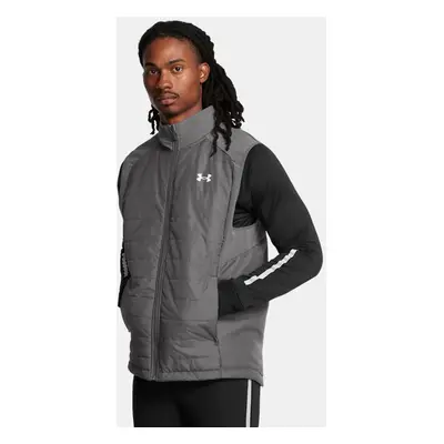 Veste sans manches Under Armour Storm Session Run pour homme Castlerock / réfléchissant XXL