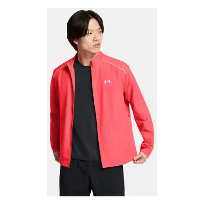 Veste Under Armour Launch pour homme Racer Rouge / Noir / réfléchissant XXL