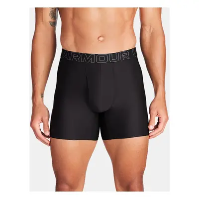 Boxer en mesh Under Armour Performance Tech™ 15 cm Boxerjock® pour homme (lot de 3) Noir / Noir 