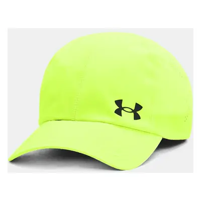 Casquette réglable Under Armour Launch pour homme High Vis Jaune / Noir / réfléchissant TAILLE U