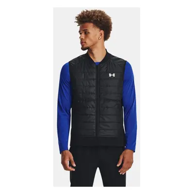 Veste sans manches isolante Under Armour Launch pour homme Noir / réfléchissant 3XL