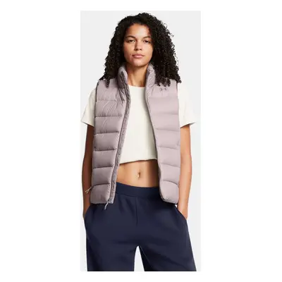 Veste sans manches en duvet Under Armour Legend pour femme Tetra Gris / Fresh Clay L