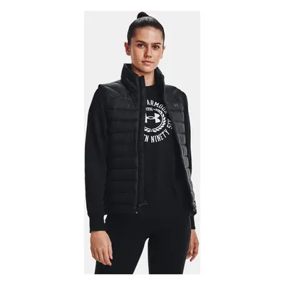 Veste sans manches Under Armour Storm Armour Down 2.0 pour femme Noir / Pitch Gris S