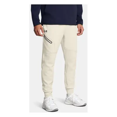 Pantalon de jogging Under Armour Unstoppable Fleece pour homme Summit Blanc / Noir 3XL