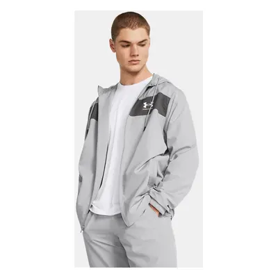 Veste coupe-vent Under Armour Sportstyle pour homme Mod Gris / Castlerock / Blanc XXL