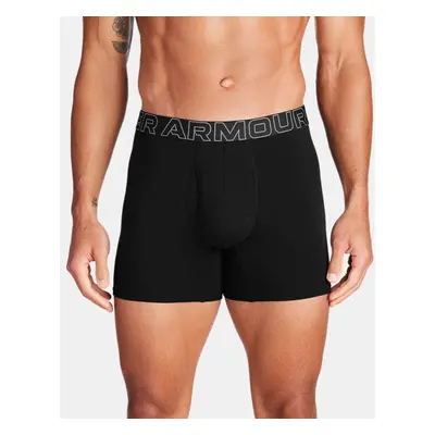 Boxer Under Armour Performance en coton Boxerjock® 15 cm pour homme (lot de 3) Noir / Noir / Aci