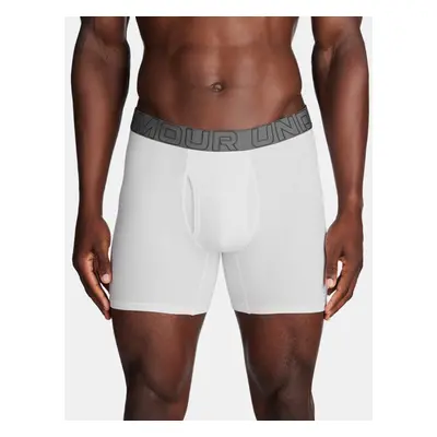 Boxer Under Armour Performance en coton Boxerjock® 15 cm pour homme (lot de 3) Blanc / Blanc / A