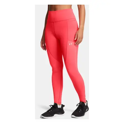 Legging pour temps froid Under Armour Vanish pour femme Racer Rouge / réfléchissant L