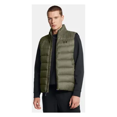 Veste sans manches en duvet Under Armour Legend pour homme Marine OD Vert / Noir L