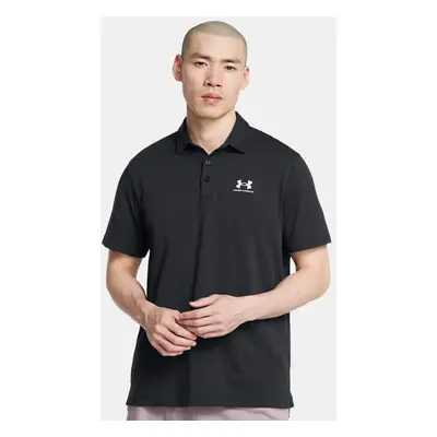 Polo Under Armour Icon pour homme Noir / Blanc 3XL