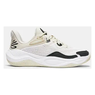 Chaussure de basket en daim Curry Splash 24 unisexe Blanc / Summit Blanc / Noir 44.5