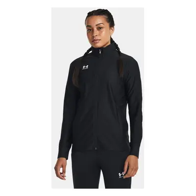 Veste de survêtement Under Armour Challenger pour femme Noir / Blanc L