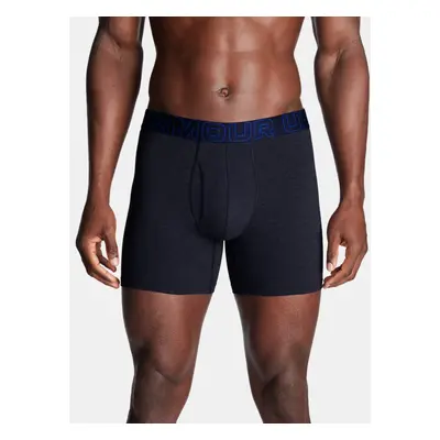 Boxer Under Armour Performance en coton Boxerjock® 15 cm pour homme (lot de 3) Midnight Bleu Mar