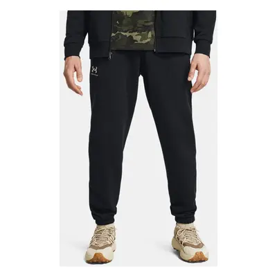 Pantalon de jogging Under Armour Icon Fleece pour homme Noir / Blanc L