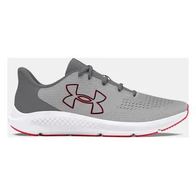 Chaussure de course Under Armour Charged Pursuit 3 Big Logo pour homme Mod Gris / Titan Gris / N