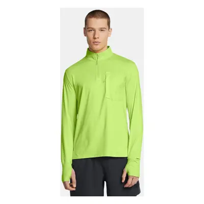 Haut ¼ zip Under Armour Launch Trail pour homme Morph Vert / Anthracite / réfléchissant XL