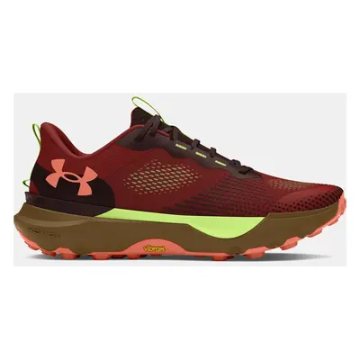 Chaussure de course Under Armour Infinite Pro Trail unisexe Earthen Orange / Marron Obsidian / F