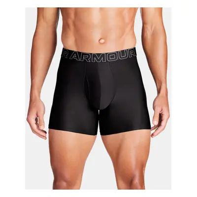 Boxer Under Armour Performance Tech™ 15 cm Boxerjock® pour homme (lot de 3) Noir / Noir / Castle