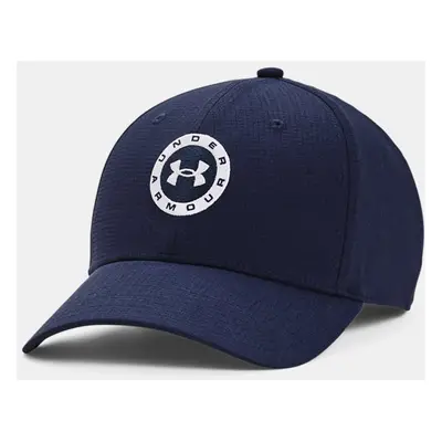 Casquette réglable Under Armour Jordan Spieth Tour pour homme Midnight Bleu Marine / Blanc TAILL