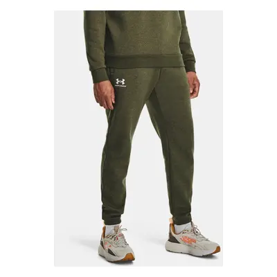 Pantalon de jogging Under Armour Icon Fleece pour homme Marine OD Vert / Blanc L