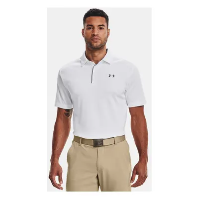 Polo Under Armour Tech™ pour homme Blanc / Graphite / Graphite L